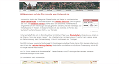 Desktop Screenshot of hoheneiche.net